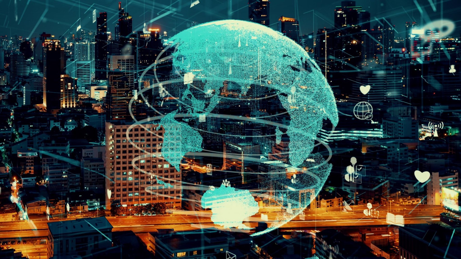 Global connection and the internet network alteration in smart city